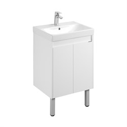 AQUATON Тумба под раковину Сканди 55 Doors универсальная, белый (1A278801SD010) 1A278801SD010 - фото 347135