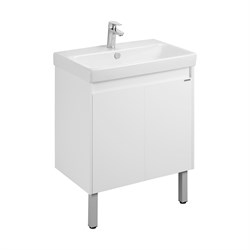 AQUATON Тумба под раковину Сканди 70 Doors универсальная, белый (1A278901SD010) 1A278901SD010 - фото 347178