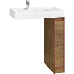 AQUATON Фасад для тумбы Лондри 20 Дуб Кантри (1A275001LHDY0) 1A275001LHDY0 - фото 347265