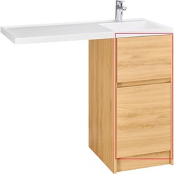 AQUATON Фасад для тумбы Лондри 40 Дуб Сантана (1A274901LH0C0) 1A274901LH0C0 - фото 347382