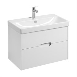 AQUATON Тумба под раковину Оливия 80 Белый матовый (1A283101OL010) 1A283101OL010 - фото 347700