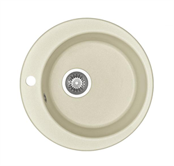 AQUATON Кухонная мойка Иверия 480мм., цвет жемчуг (1A711032IV240) 1A711032IV240 - фото 348270