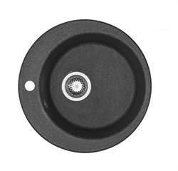 AQUATON Кухонная мойка Иверия. 480мм., графит (1A711032IV210) 1A711032IV210 - фото 348333