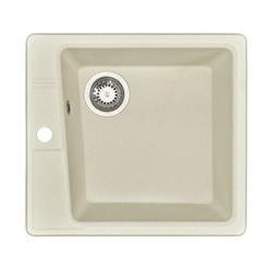 AQUATON Кухонная мойка Парма 510х470х175мм., цвет жемчуг (1A713032PM240) 1A713032PM240 - фото 348369