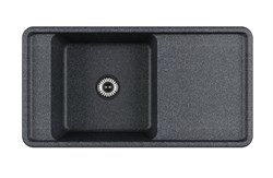 AQUATON Мойка для кухни Беллис 97 графит (1A725132BS210) 1A725132BS210 - фото 348719