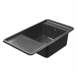 AQUATON Мойка для кухни Беллис 87 графит (1A724832BS210) 1A724832BS210 - фото 348724