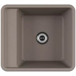 AQUATON Кухонная мойка Беллис 57 Серый шелк (1A724932BS250) 1A724932BS250 - фото 348757