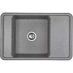 AQUATON Кухонная мойка Беллис 78, цвет серый (1A725032BS230) 1A725032BS230 - фото 348768