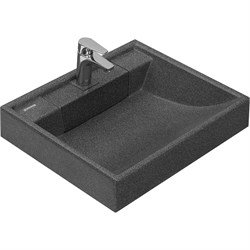 AQUATON Раковина Рейн 60 на стиральную машину, графит (1A72103KRW210) 1A72103KRW210 - фото 348820