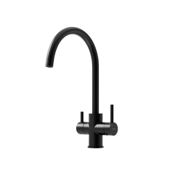 SANCOS Смеситель для кухни Taper с возможностью подключения фильтра для воды, цвет черный матовый, арт. SC4012MB SC4012MB