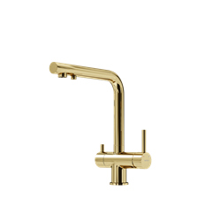 SANCOS Смеситель для кухни Foster с возможностью подключения фильтра для воды, цвет полированное золото, арт. SC4014ZG SC4014ZG