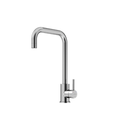 SANCOS Смеситель для кухни из нержавеющей стали Stainless, с поворотным Г изливом, арт SC12002SS SC12002SS - фото 349201