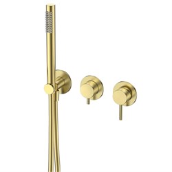 AQUAme Siena Смеситель для ванны с душем встраиваемый AQM8805BG AQM8805BG - фото 349873