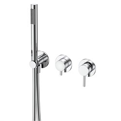 AQUAme Siena Смеситель для ванны с душем встраиваемый AQM8805СR AQM8805CR - фото 349877