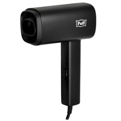 PUFF Фен для волос "Puff-1602Bl", черный, 1,6 кВт 1405.030 - фото 350802