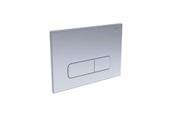 AQUATEK KDI-0000014 (002C) Панель смыва Хром матовая (клавиши прямоугольные) KDI-0000014 - фото 351224