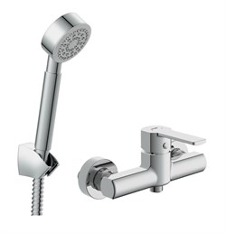 CERSANIT Smart Комплект SMART 2 в 1 смеситель для душа SMART душевой гарнитур CARI (64511) 64511 - фото 351411
