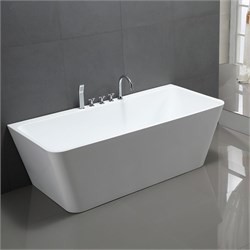 VINCEA Ванна акриловая VBT-425-1700 1700*800*600, цвет белый, щелевой перелив VBT-425-1700 - фото 357106