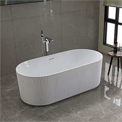 VINCEA Ванна акриловая VBT-426-1700 1700*800*580, цвет белый, щелевой перелив VBT-426-1700 - фото 357114
