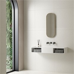 VINCEA Раковина из искусственного камня VWB-6S212MW, 1200*400*200, подвесная, цвет белый матовый VWB-6S212MW