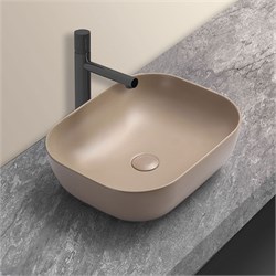 VINCEA Раковина керамическая VBS-101MC, 505*405*140, накладная, цвет капучино матовый VBS-101MC