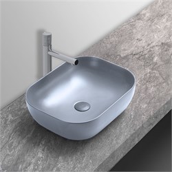 VINCEA Раковина керамическая VBS-101MO, 505*405*140, накладная, цвет океан матовый VBS-101MO