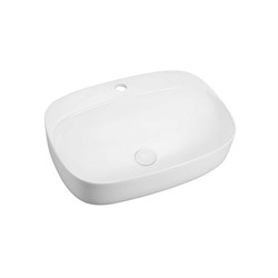 VINCEA Раковина керамическая VBS-306, 595*420*155, накладная, цвет белый VBS-306