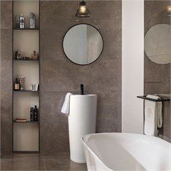 VINCEA Раковина керамическая VBS-2P201, 395*395*820, напольная, цвет белый VBS-2P201