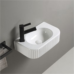 VINCEA Раковина керамическая VBS-503, 450*270*115, подвесная, цвет белый VBS-503