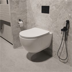 VINCEA Evo Унитаз подвесной Tornado Evo VT1-34ST, цвет белый, ультратонкое soft-close сиденье VT1-34ST - фото 357416
