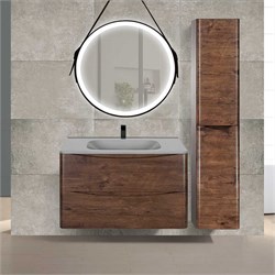 VINCEA База под раковину Paola 800 подвесная, 2 выкатных ящика soft close, R.Wood VMC-2P800RW