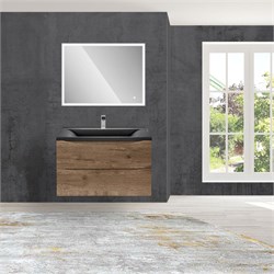 VINCEA База под раковину Mia 750 подвесная, 2 выкатных ящика soft close, V.Oak VMC-2MA750VO