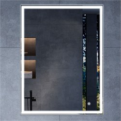 VINCEA Зеркало LED VLM-3VN700 700х800 c сенсорным выключателем и диммером VLM-3VN700 - фото 359232