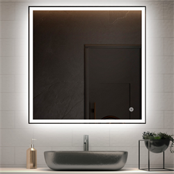 VINCEA Зеркало LED VLM-3VN7007 700х700 c сенсорным выключателем и диммером VLM-3VN7007 - фото 359242