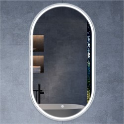 VINCEA Зеркало LED VLM-3AU100 600х1000 c сенсорным выключателем и диммером VLM-3AU100 - фото 359496
