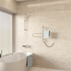 VINCEA Полотенцесушитель электрический VTD-1R1CE 44x60, хром, таймер VTD-1R1CE