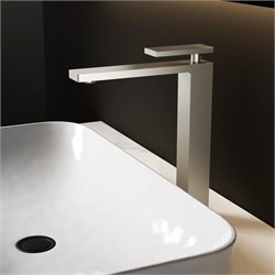 VINCEA Смеситель для раковины Dice VBF-2DS2BN однорычажный, сатин VBF-2DS2BN