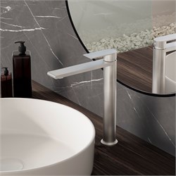 VINCEA Смеситель для раковины Vogue (SS) VBF-2VS2BN однорычажный, сатин VBF-2VS2BN