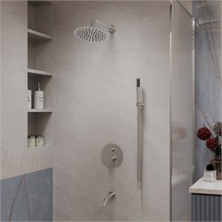 VINCEA Душевой комплект Villa VSFW-1VL3CH встраиваемый, 3 режима, хром VSFW-1VL3CH - фото 360235