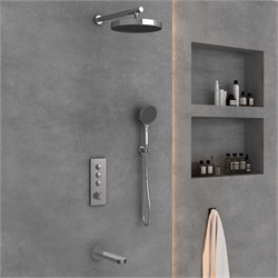 VINCEA Душевой комплект Inspire VSFW-433TI5CH встраиваемый, хром VSFW-433TI5CH - фото 360351