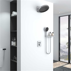 VINCEA Душевой комплект Inspire VSFW-3I21MT3RCH встраиваемый, термостатический, двухрежимный, хром VSFW-3I21MT3RCH - фото 361055
