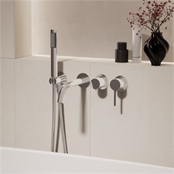 VINCEA Смеситель для ванны Villa VTFW-1VL1CH, встраиваемый, хром VTFW-1VL1CH