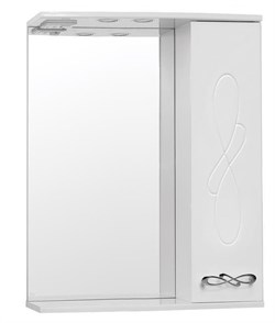 STYLE LINE Зеркальный шкаф Венеция 65/С ЛС-00000262 - фото 362991