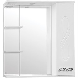 STYLE LINE Зеркальный шкаф Венеция 75/С ЛС-00000263 - фото 362998