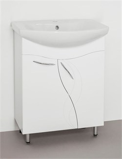 STYLE LINE Тумба с раковиной Амелия 65 под умывальник Балтика 65 ЛС-00000009