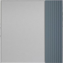 STYLE LINE Зеркальный шкаф «Стокгольм» 70 см графит софт ЛС-00002323