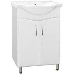 STYLE LINE Тумба с раковиной Эко Волна 9 под умывальник Байкал 60 ЛС-00000100