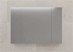 STYLE LINE Зеркальный шкаф "ЛИМА 100" эмаль, белый матовый ЛС-00002342 - фото 363900