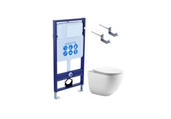 SET AQUATEK ГЕЛИОС KKI2 (рама AQUATEK Standard INS-0000012(без клавиши)+кпереж KKI-0000002+унитаз AQ1993T-00 ГЕЛИОС + с тонким сиденьем soft-close SET AQUATEK ГЕЛИОС KKI2