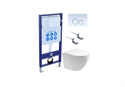 SET AQUATEK ЕВРОПА 015 4в1 (рама AQUATEK Standard INS-0000012 с клавишей KDI-0000015 и крепежом KKI-0000002+унитаз AQ1901-00 с тонким сиденьем sc) SET AQUATEK ЕВРОПА-015 4в1